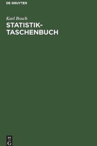 Cover of Statistik-Taschenbuch