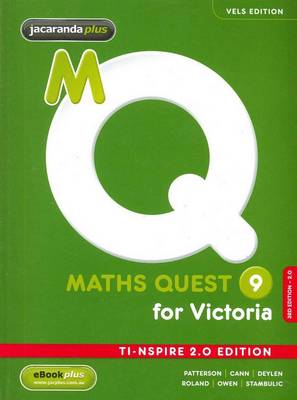 Cover of Maths Quest 9 for Victoria 3E TI-Nspire 2.0 Edition + EBookPLUS