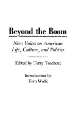 Cover of Beyond the Boom