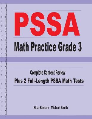 Book cover for PSSA Math Practice Grade 3
