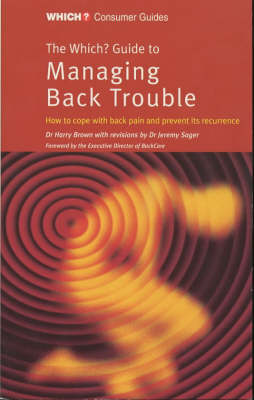 Cover of "Which?" Guide to Managing Back Trouble