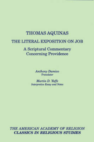 Cover of The Literal Exposition on Job