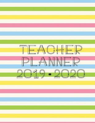 Book cover for Teacher Planner 2019-2020