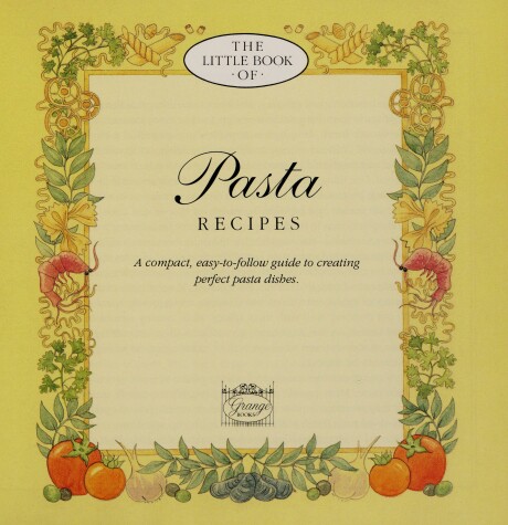 Book cover for The Little Book of Pasta Recipes