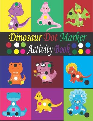 Book cover for Dinosaur Dot Maker Activity Book