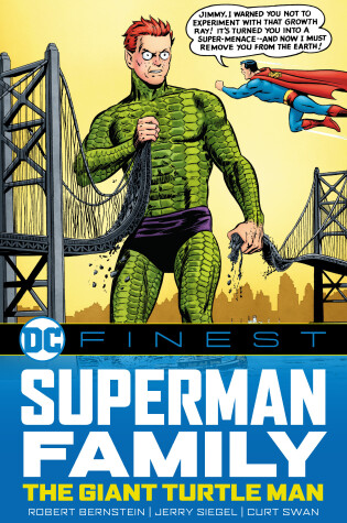 Cover of DC Finest: Superman Family: The Giant Turtle Man