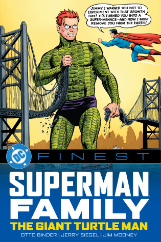 Cover of DC Finest: Superman Family: The Giant Turtle Man