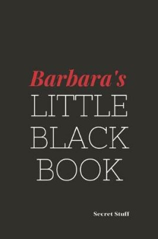 Cover of Barbara's Little Black Book