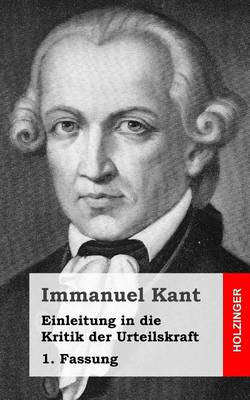 Book cover for Einleitung in die Kritik der Urteilskraft