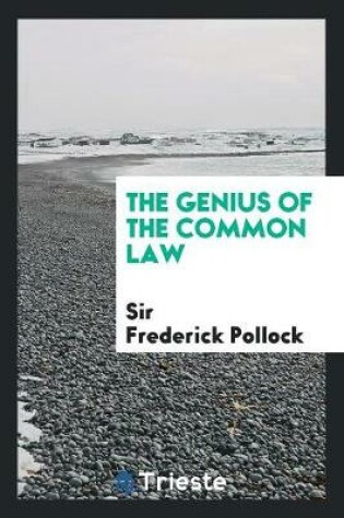 Cover of The Genius of the Common Law