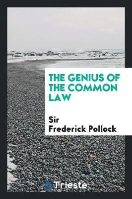 Book cover for The Genius of the Common Law