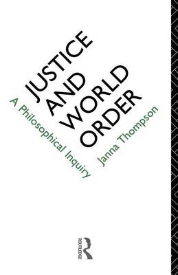 Book cover for Justice and World Order