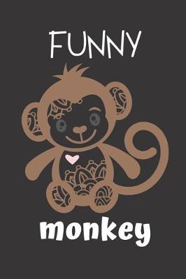 Book cover for funny monkey