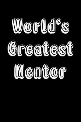 Book cover for World's Greatest Mentor