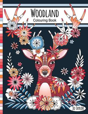 Book cover for Woodland Colouring Book