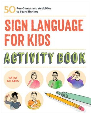 Book cover for Sign Language for Kids Activity Book