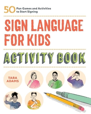 Book cover for Sign Language for Kids Activity Book