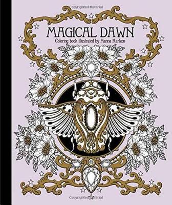 Book cover for Magical Dawn Coloring Book