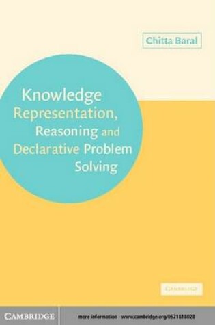 Cover of Knowledge Representation, Reasoning and Declarative Problem Solving