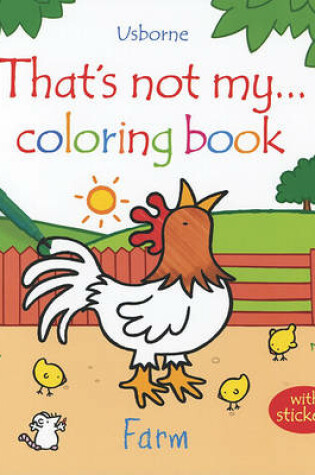 Cover of That's Not My Farm Coloring Book