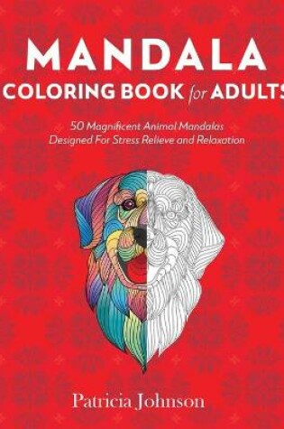 Cover of Mandala Coloring Book For Adults