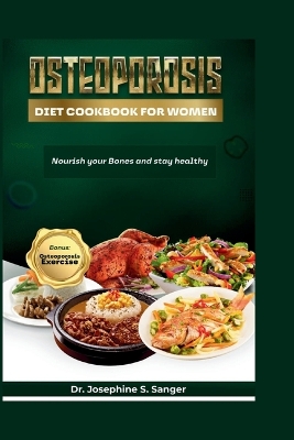 Cover of Osteoporosis Diet Cookbook For Women