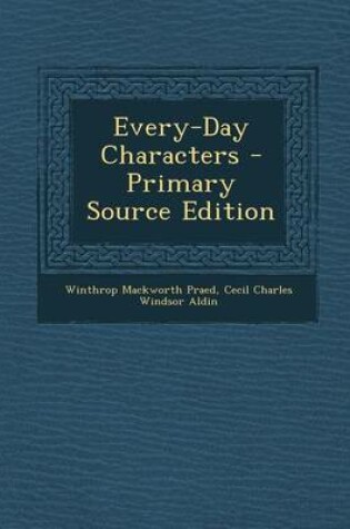 Cover of Every-Day Characters