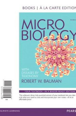 Cover of Microbiology with Diseases by Taxonomy, Books a la Carte Edition