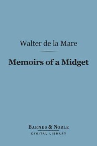 Cover of Memoirs of a Midget (Barnes & Noble Digital Library)