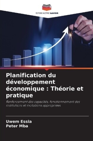 Cover of Planification du développement économique