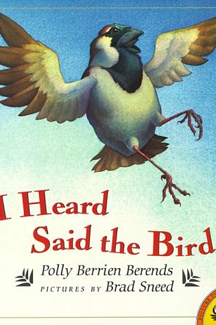 Cover of I Heard Said the Bird