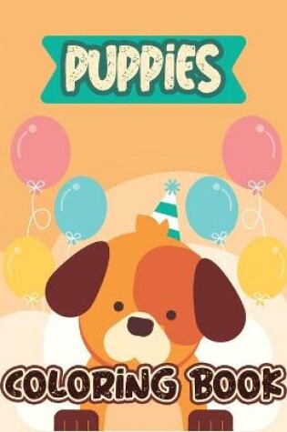 Cover of Puppies Coloring Book