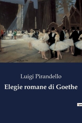 Cover of Elegie romane di Goethe