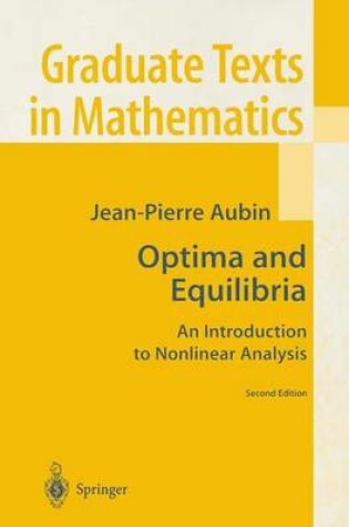 Cover of Optima and Equilibria