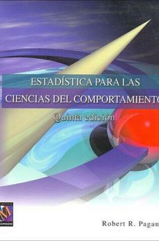 Cover of Estadistica Para Las Ciencias del Comportamiento - 5b