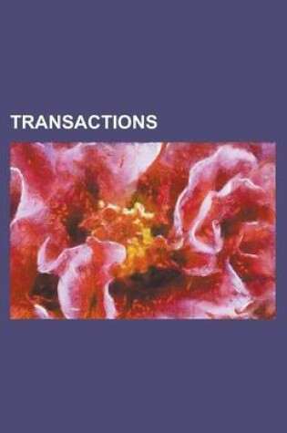 Cover of Transactions - International Dental Congress