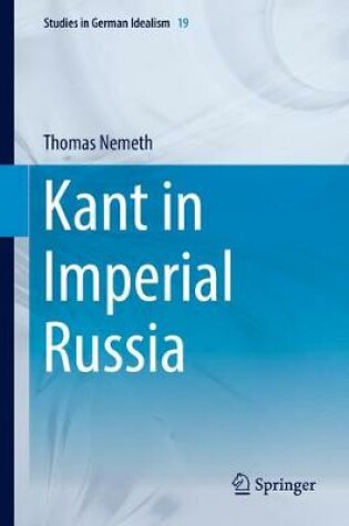 Cover of Kant in Imperial Russia