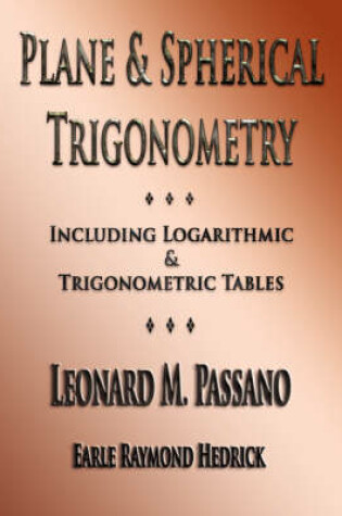 Cover of Plane and Spherical Trigonometry - Illustrated