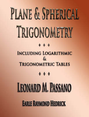 Cover of Plane and Spherical Trigonometry - Illustrated