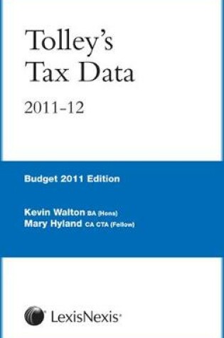 Cover of Tolley's Tax Data 2011-12