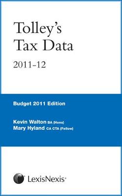 Book cover for Tolley's Tax Data 2011-12