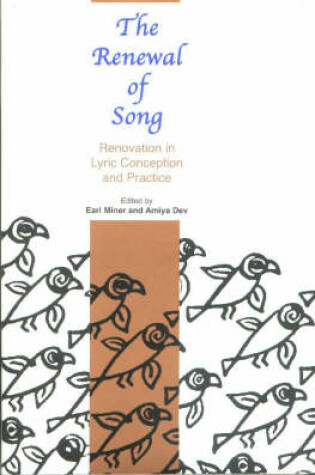 Cover of Renewal of Song