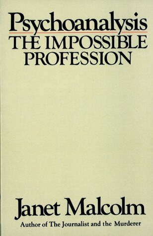 Book cover for Psychoanalysis