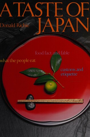 Cover of A Taste of Japan