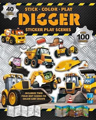 Book cover for Digger Sticker