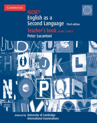 Book cover for IGCSE English as a Second Language Teacher's Book Levels 1 and 2