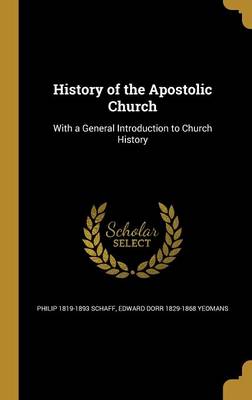 Book cover for History of the Apostolic Church