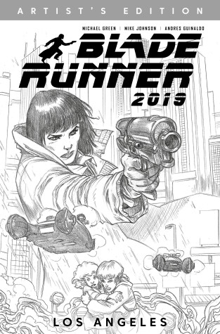 Book cover for Blade Runner 2019 Vol 1 B&W Art Edition