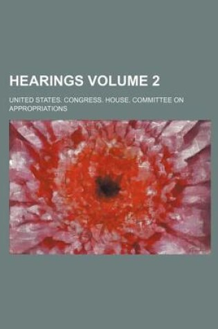 Cover of Hearings Volume 2