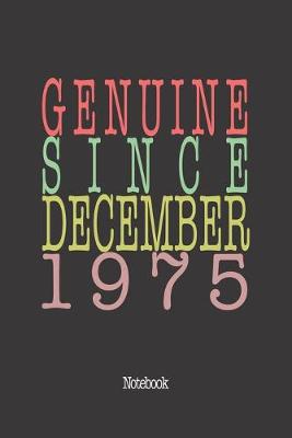 Book cover for Genuine Since December 1975